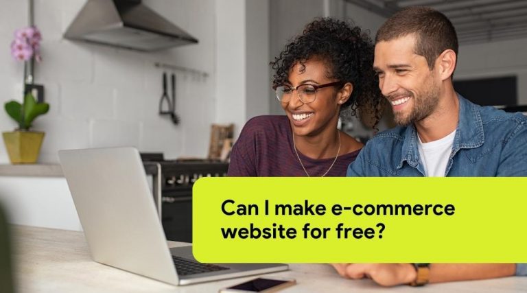 Can I make e-commerce website for free?