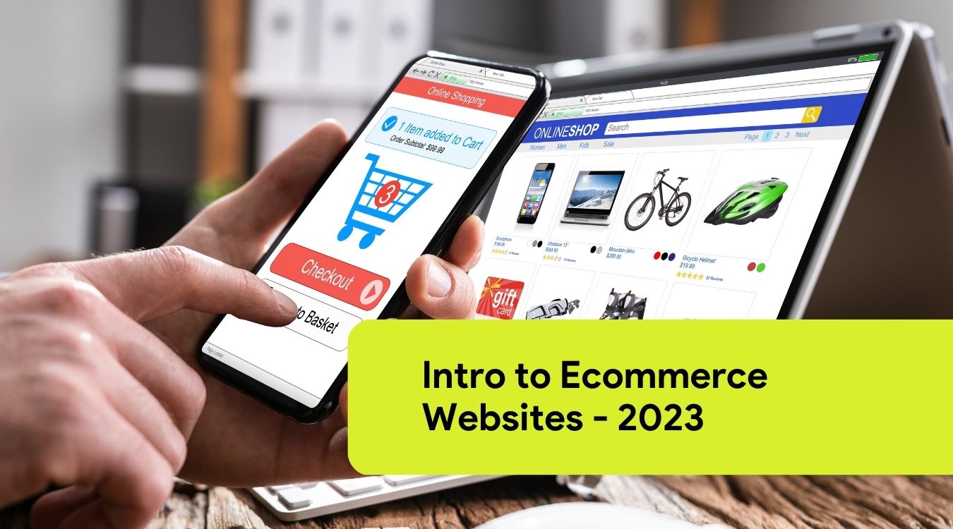 Ecommerce website intro through digital platforms